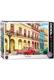 Puzzle 1000 el. Hawana, Kuba Eurographics