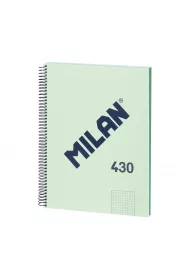 Milan Zeszyt na spirali A4 1918 kratka 80 kartek