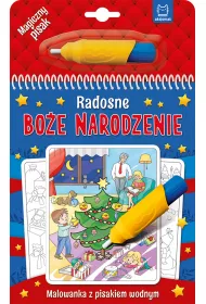 Radosne Bo�e Narodzenie. Malowanka z pisakiem wodnym. Wydanie II