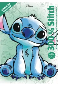 300% Stitch. Mandale, iluzje optyczne, scenki do kolorowania. Art therapy. Disney