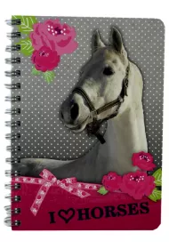 Derform Notes spiralny A6 Konie