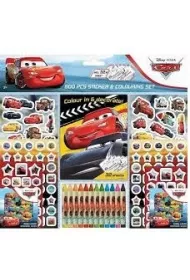 Zestaw do kolorowania i wyklejania Cars 500szt Alba Moli