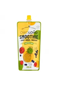 Owolovo Smoothie tropikalnie Jabko-ananas-porzeczka 250 ml