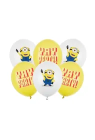 PartyDeco Balony Strong Minionki z nadrukiem 30cm