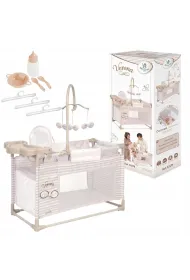 ��eczko dla lalek z krzese�kiem i szaf� 3w1 DeCuevas Toys