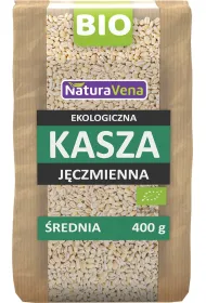 NaturaVena Kasza j�czmienna 400 g Bio
