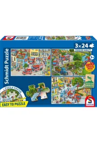 Puzzle 3x24 Stra� po�arna Schmidt