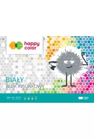 Happy Color Blok rysunkowy, bia�y, A3, 100g, 20 arkuszy 20 kartek