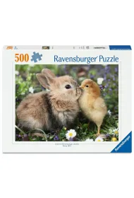Puzzle 500 Rabbit and chick Ravensburger