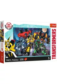 Puzzle 100 el. Dru�yna Autobot�w. Transformers Trefl
