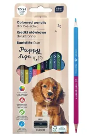 Interdruk KREDKI OLO 2STR 24KOL TROJ Z TEMP PUPPY INT PUD