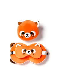 Puckator Pluszowa poduszka podr�na z opask� na oczy Relaxeazzz - Panda