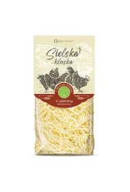 Bartolini Sielska Kluska Makaron 100% Durum 2-jajeczny krajanka cienka 250 g Bio
