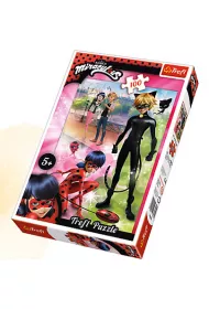 Puzzle 100 el. Przygody Ladybug i Cat Noir Miraculous 16323 Trefl