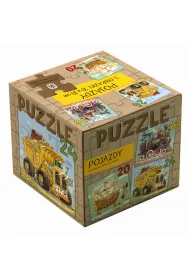 Puzzle 3w1 Pojazdy Nasza Ksi�garnia