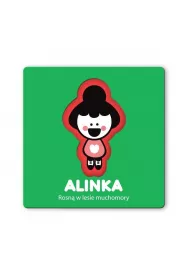 Alinka Rosn� w lesie muchomory