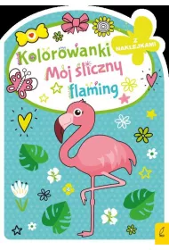 Kolorowanka z wykrojnikiem. M�j �liczny flaming