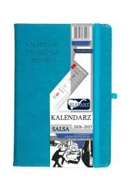Kalendarz pedagoga 2026/2027 Salsa A5 tygodniowy turkusowy