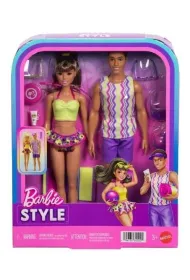 Barbie Barbie i Ken na pla�y Mattel