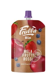 Natura Nuova Mus jab�ko - czerwone owoce 100 g Bio