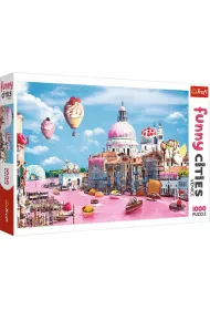 Puzzle 1000 el. Funny Cities. S�odycze w Wenecji Trefl