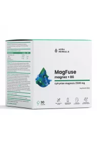 Aura Herbals MagFuse: magnez + B6 suplement diety 30 x 2.58 g