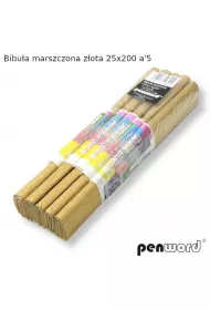 Penword Bibua marszczona zota 25x200cm
