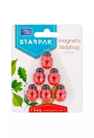 Starpak Magnesy - Biedronki 6 szt.