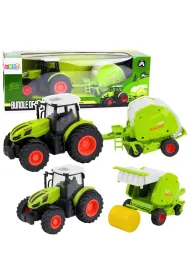 Traktor rolniczy zdalnie sterowny z pras� 1:24 LeanToys