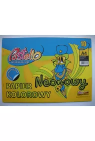 Alfa Pastello Papier kolorowy neonowy samoprzylepny