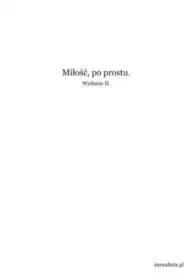 Mi�o��, po prostu