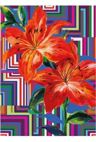 Museums & Galleries Karnet B6 z kopert� Floral Maze