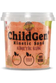 Piasek do formowania naturalny pomara�czowy 500g ChildGen