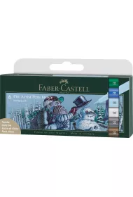 Faber-Castell Pitt artist pen winter etui 6 szt.