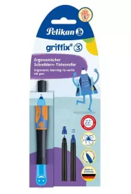 Pelikan Pi�ro kulkowe Griffix Neon Black dla lewor�cznych