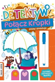 Detektyw. Po��cz kropki. Pisz� i zmazuj�