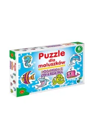 Puzzle dla maluszk�w 6 el. Podwodne zwierz�ta Alexander
