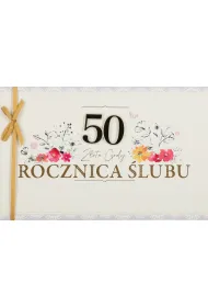 Karnet okazjonalny B6 z kopert� 50 Rocznica �lubu PAN DRAGON HM200-3231