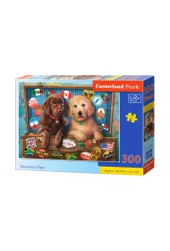 Puzzle 300 el. Szczeniaki na gap� Castorland