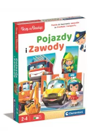 Puzzle edukacyjne Pojazdy i zawody Clementoni