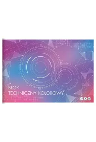 Hamelin Blok szkolny techniczny. Kolorowy A4 10 kartek 160g