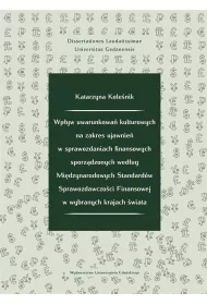 Wp�yw uwarunkowa� kulturowych na zakres..