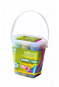 Cricco Kreda kolorowa Jumbo w wiaderku 10 szt.