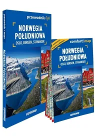Norwegia Po�udniowa Oslo Bergen Stavanger light przewodnik + mapa