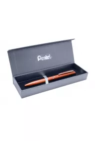 Pentel Eleganckie pi�ro kulkowe EnerGel 0,7 mm BL2007 w etui czerwone
