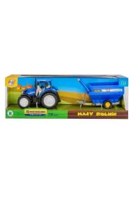 Traktor New Holland T5 z przyczep� 1:32 Daffi