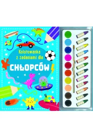 Kolorowanka z zadaniami dla ch�opc�w