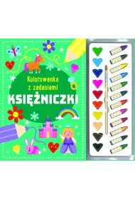 Kolorowanka z zadaniami. Ksi�niczki