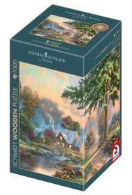 Puzzle 1000 el. Thomas Kinkade W starym m�ynie Schmidt