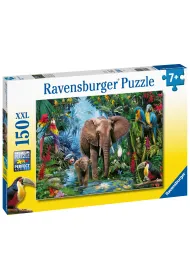 Puzzle 150 el. XXL S�onie w d�ungli Ravensburger
